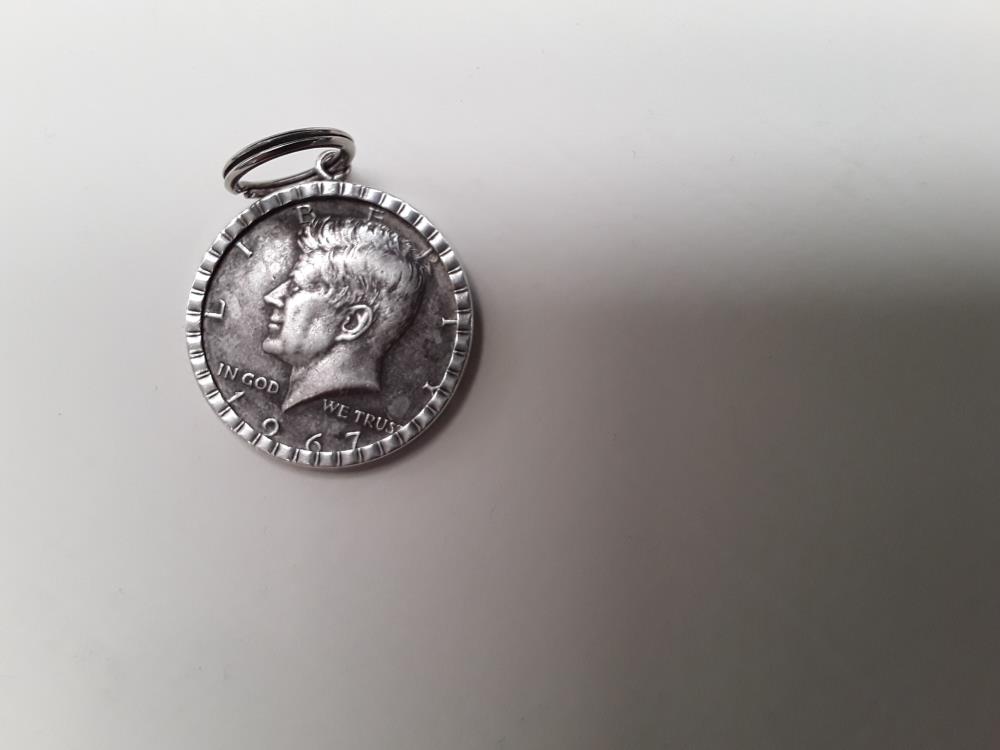 PIÈCE DE MONNAIE "F. KENNEDY" 1/2 $