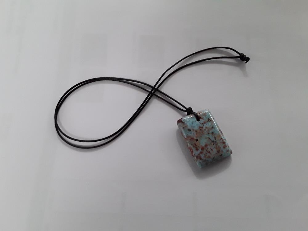 COLLIER PENDENTIF LARIMAR (SÉRÉNITÉ)