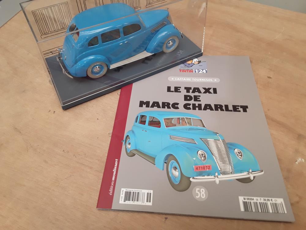 TINTIN L'AFFAIRE TOURNESOL TAXI 1/24