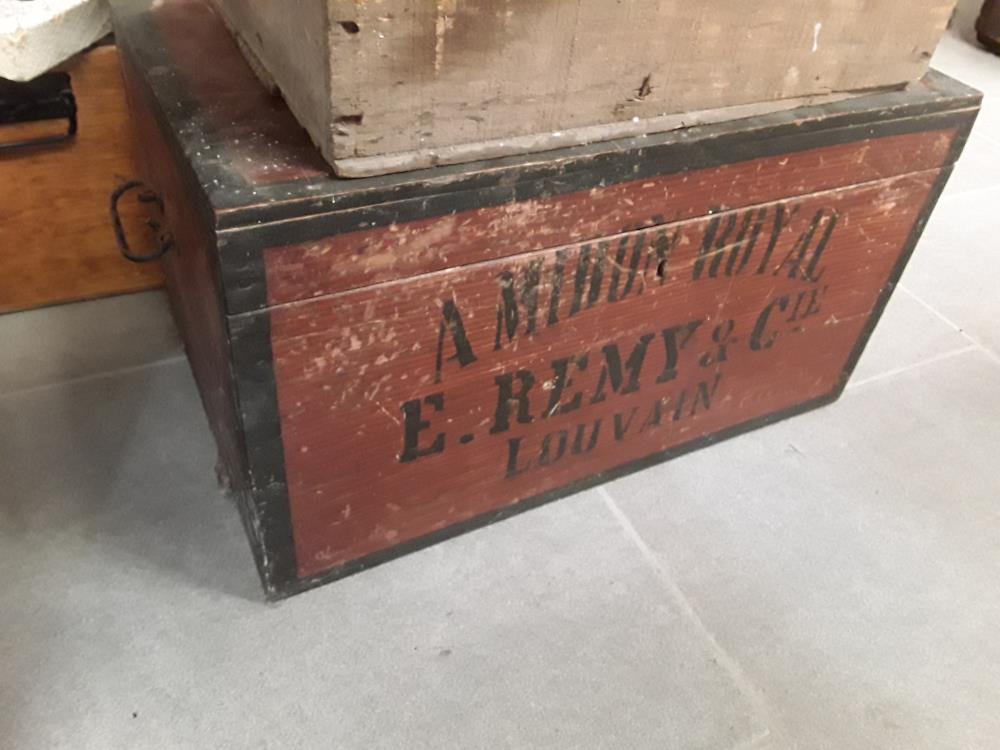 BOITE EN BOIS PUBLICITAIRE 