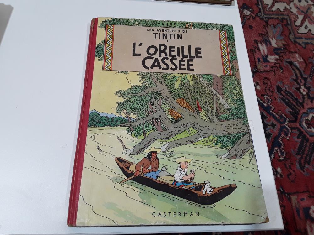 TINTIN L'OREILLE CASSEE 