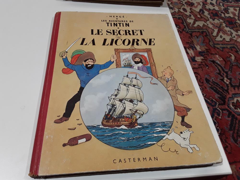 TINTIN LE SECRET  DE LA LICORNE 