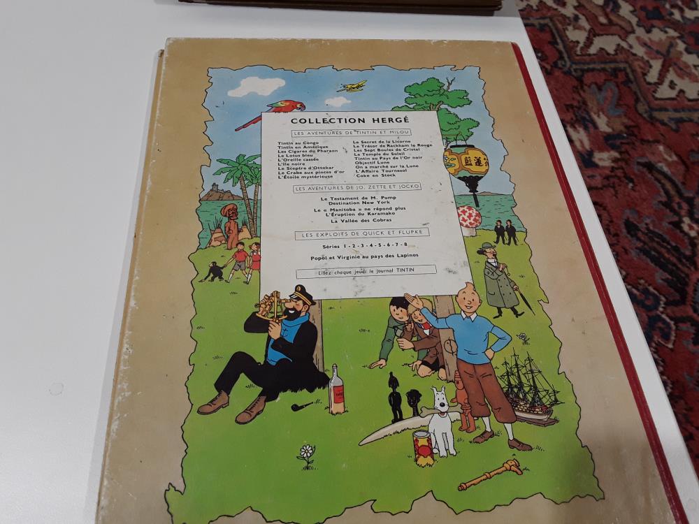 TINTIN LE SECRET  DE LA LICORNE 
