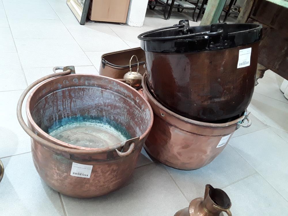 CHAUDRON EN CUIVRE ANCIEN