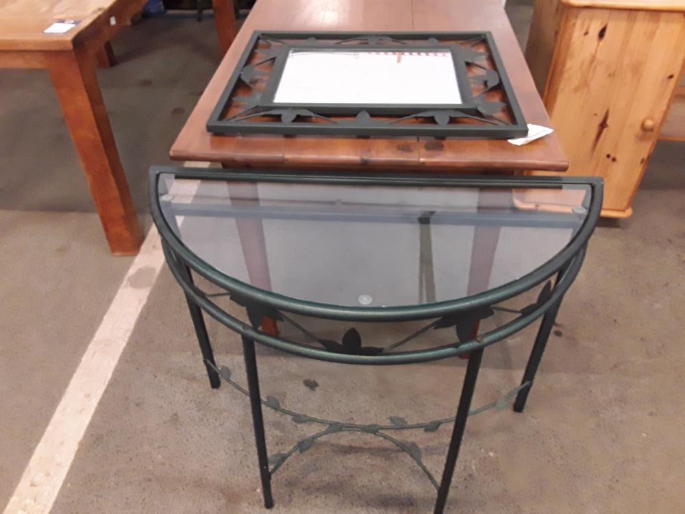 MIROIR AVEC CONSOLE 