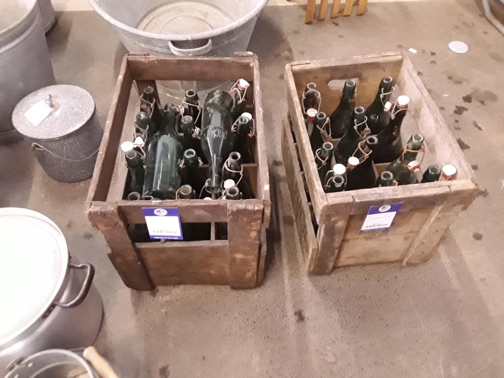 CASIER AVEC BOUTIELLES
