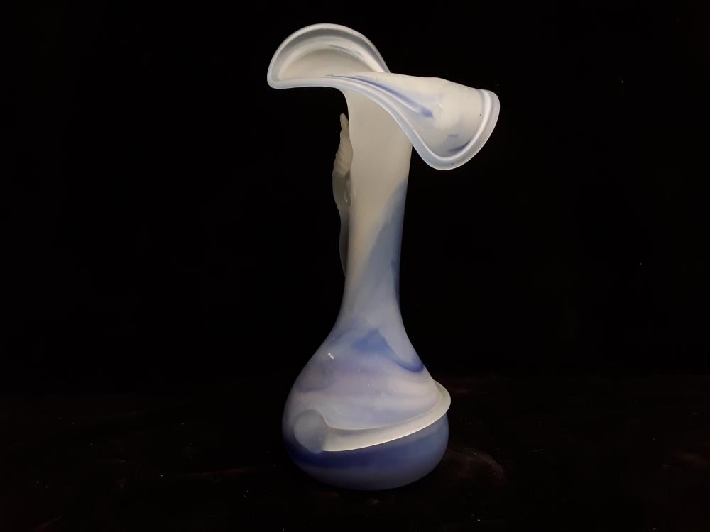 VASE BLEU DECO 