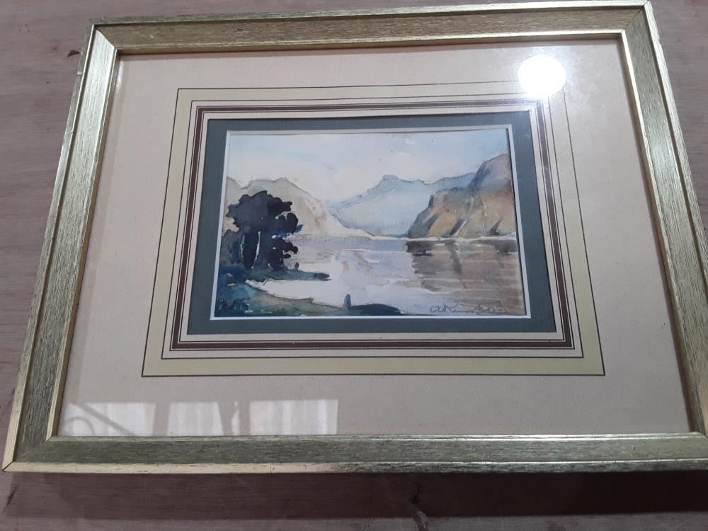 AQUARELLE SIGNÉE A RIMKOS