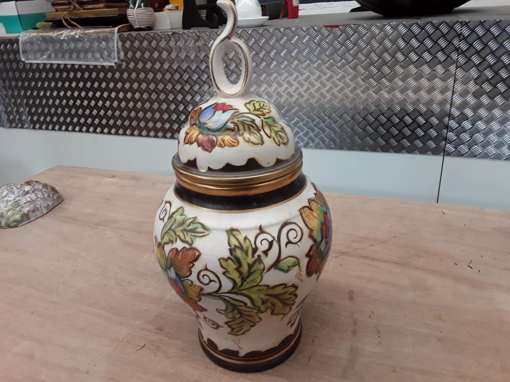 POT COUVERT BEQUET EN CERAMIQUE 