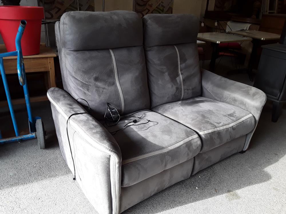 FAUTEUIL RELAX ÉLECTRIQUE GRIS TAUPES 