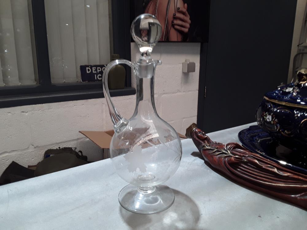 CARAFE FEUILLE DE VIGNE 