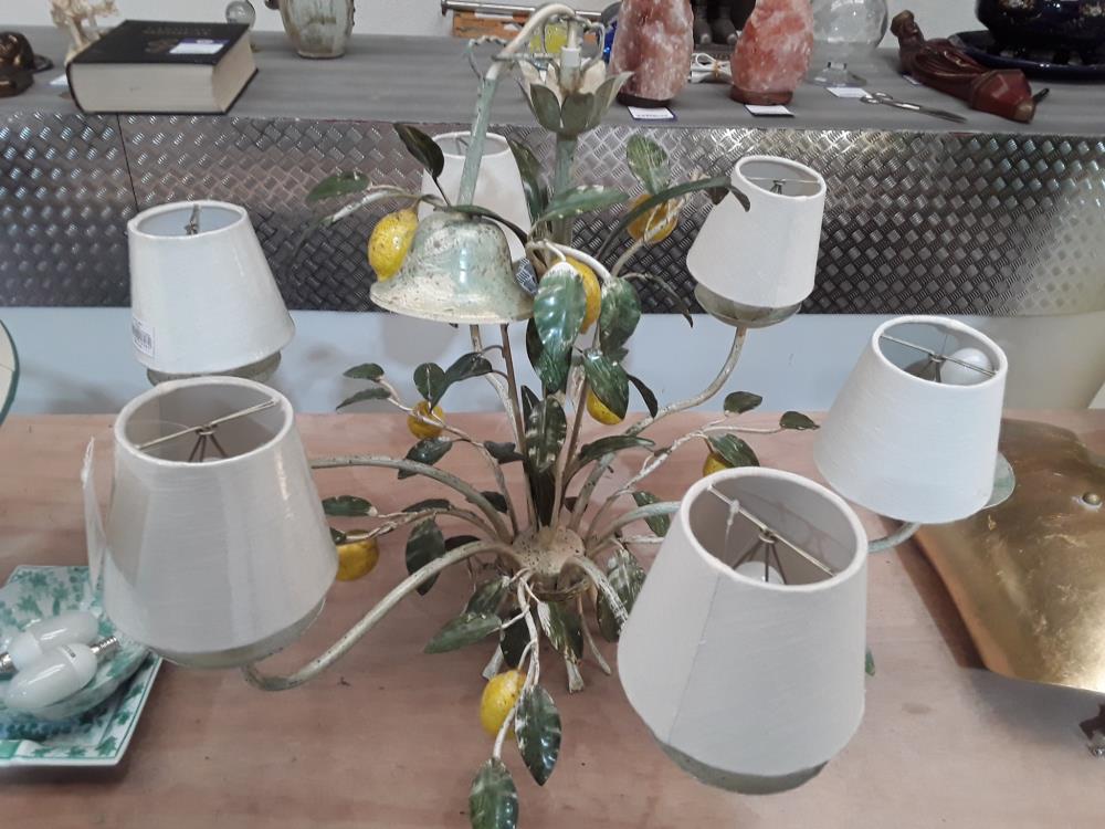 LUSTRE FER FORGE CITRON 