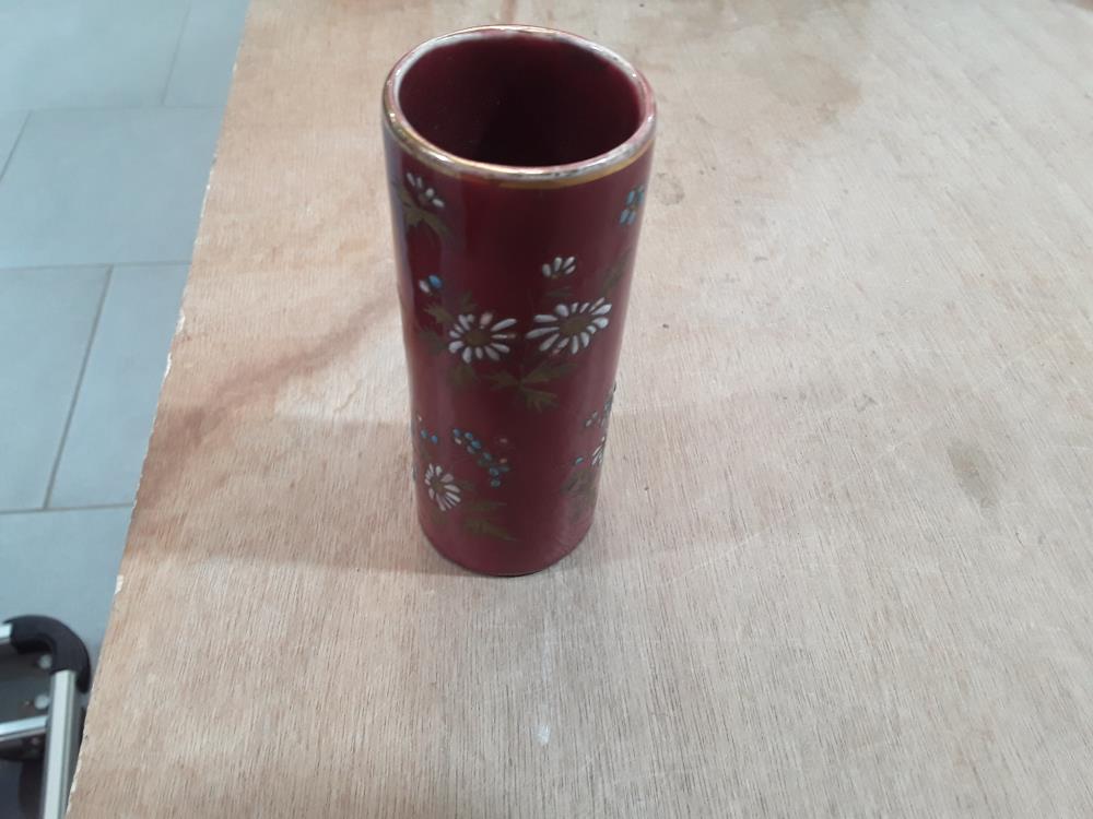 VASE À PINCEAUX FUSEAU CERAMIQUE EMAILLÉE