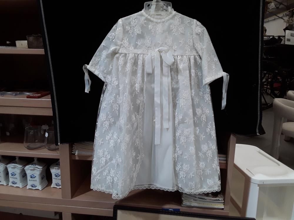 ROBE BAPTEME RETRO