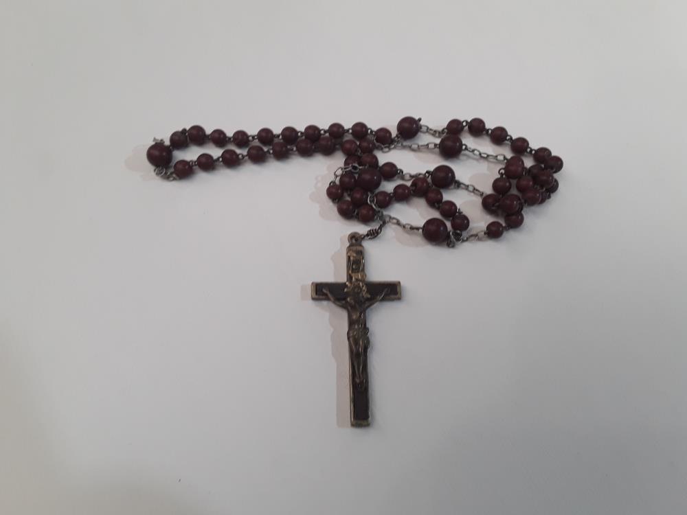 CROIX ET CHAPELET 19EME 
