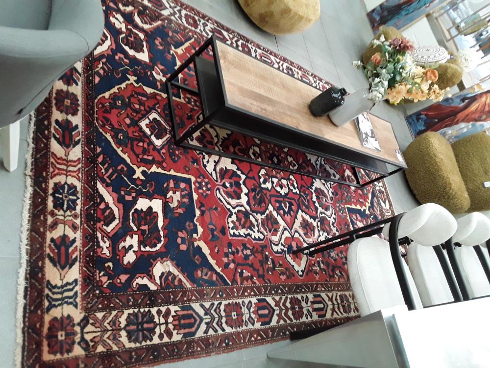 TAPIS TISSÉ MAINS TRIBU NOMADE BAKHTIARI 2M10 PAR 3M