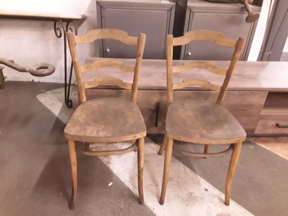 CHAISE DE CAFÉ DEBUT 20EME 