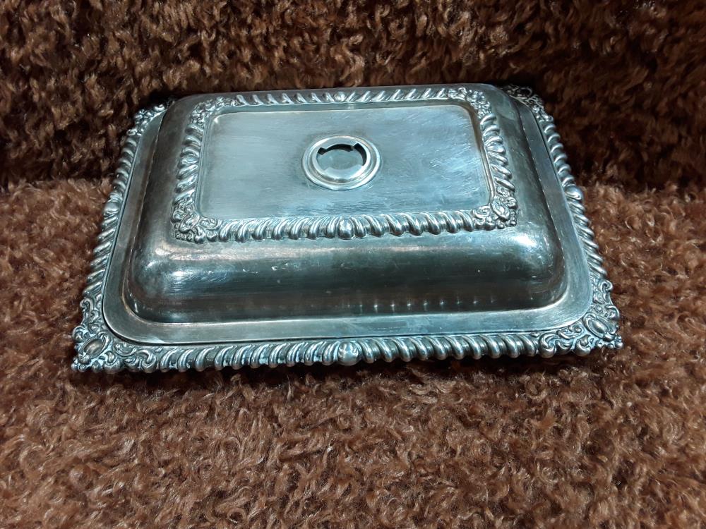 PLAT METAL ARGENTE