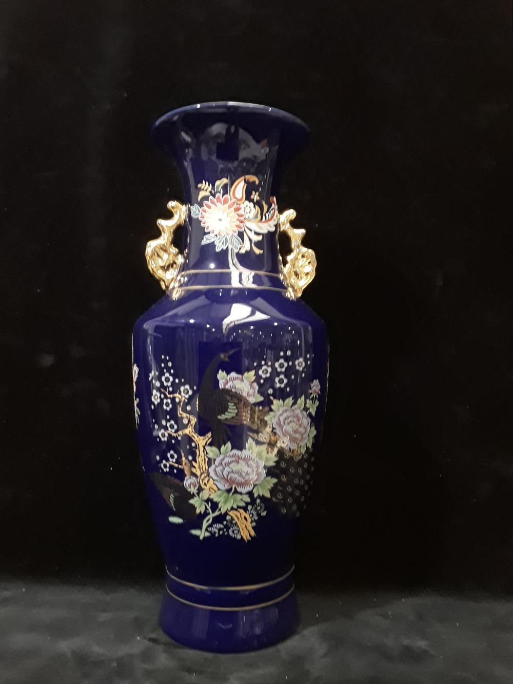 VASE BLEU