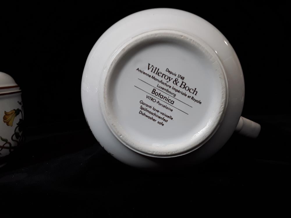 VAISSELLE BOCH BOTANICA LES 2 PIECES 