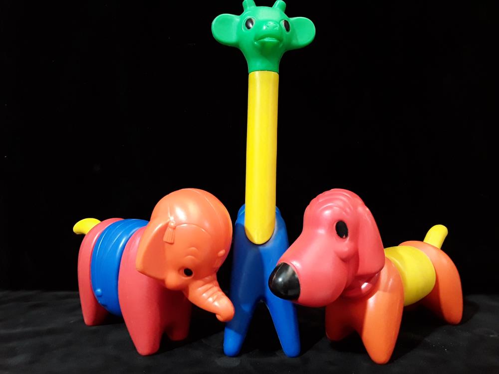JOUET ANCIEN TUPPERWARE 1966 ZOO IT YOURSELF