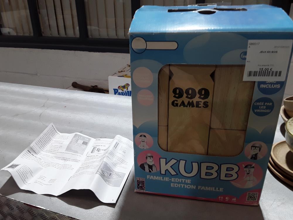 JEUX EN BOIS