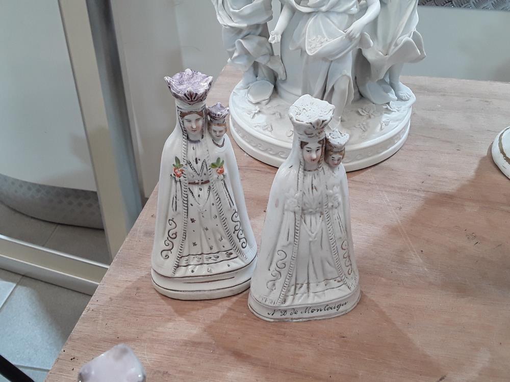 SAINTE EN PORCELAINE À LA PIECE 