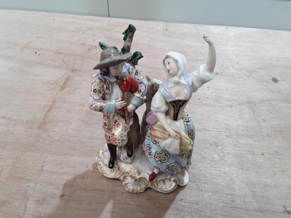 COUPLE EN PORCELAINE FRANCE 
