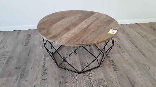 TABLE BASSE RONDE 