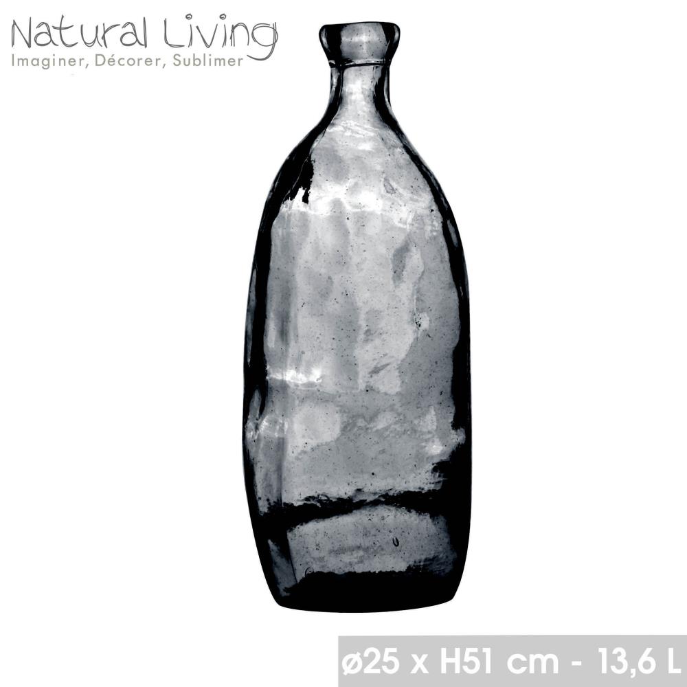 VASE LEA 13.6L QUARTZ 25CMX51CM