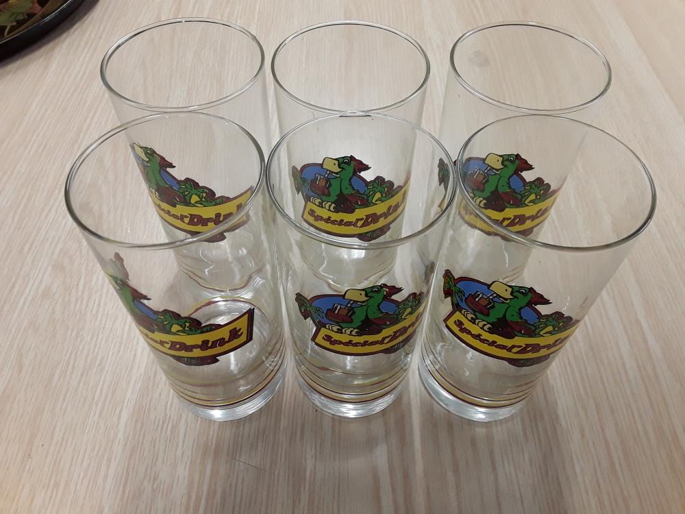 LOT DE 6 VERRES