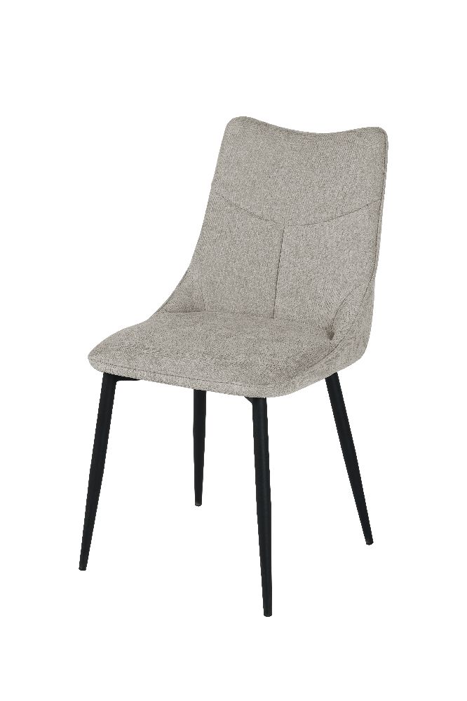 CHAISE JANE TISSU GRIS 