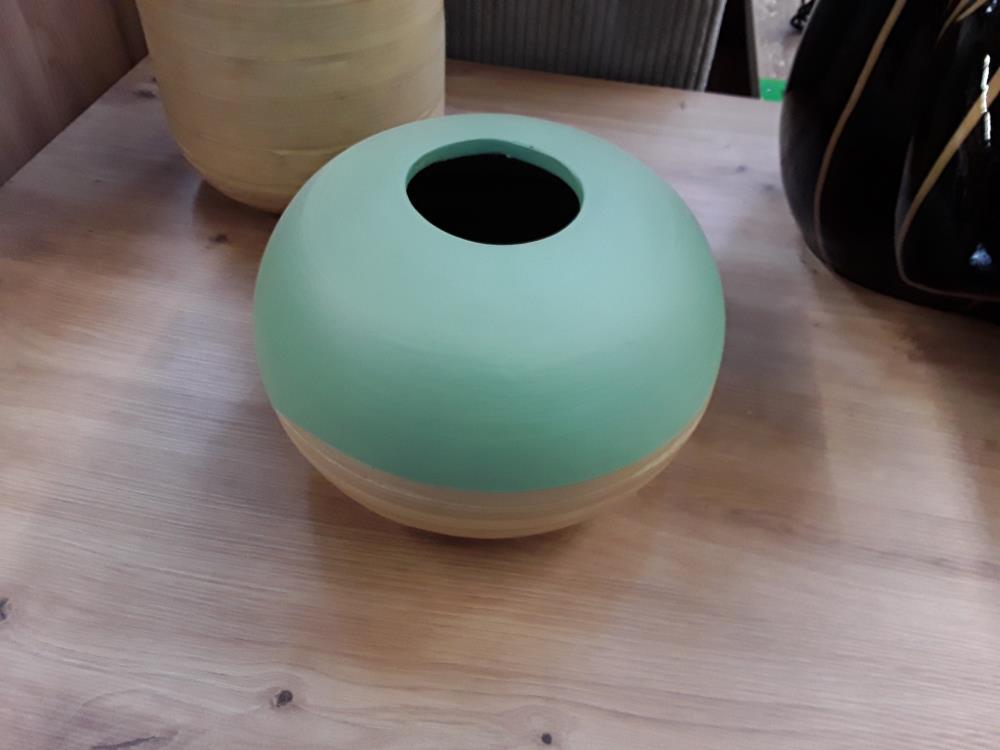 VASE BAMBOU MOYEN MODELE VERT 