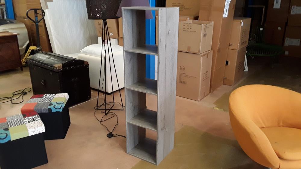 BIBUS 4 CASES GRIS