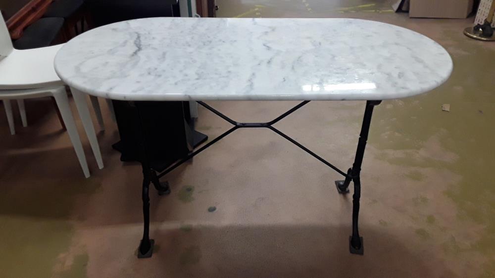 TABLE BISTROT MARBRE