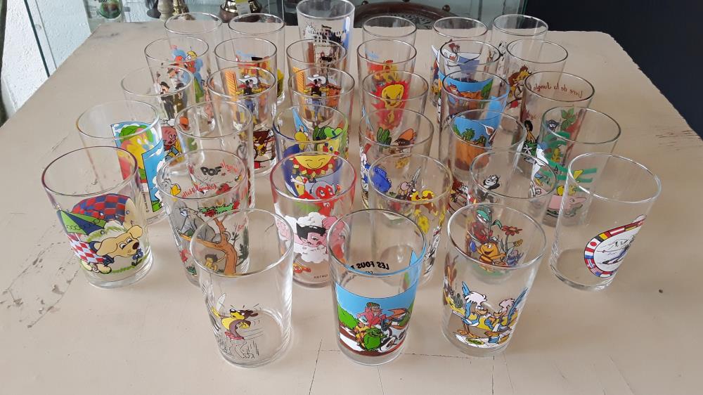 VERRE À MOUTARDE ANCIEN 