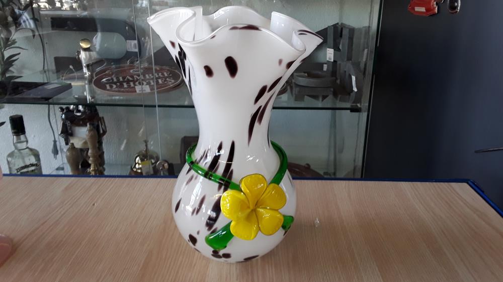 VASE VERRE COLLIER FLEUR