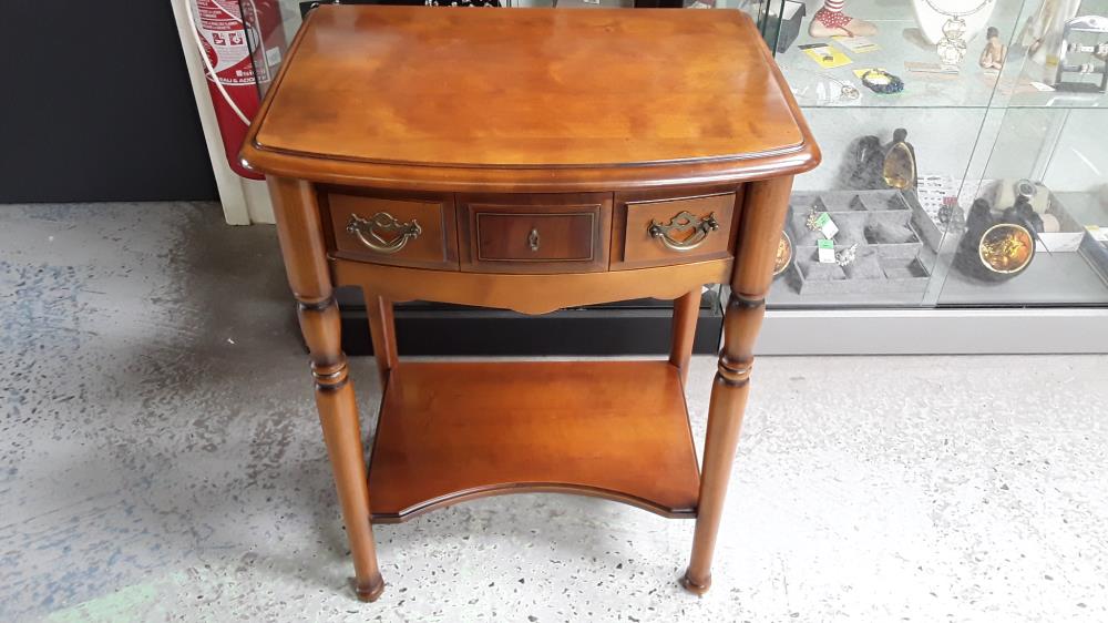 CONSOLE MERISIER 1 TIROIR