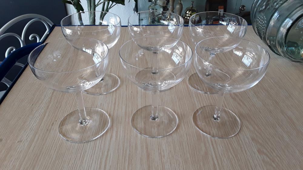 LOT DE 6 VERRES VILLEROY ET BOCH