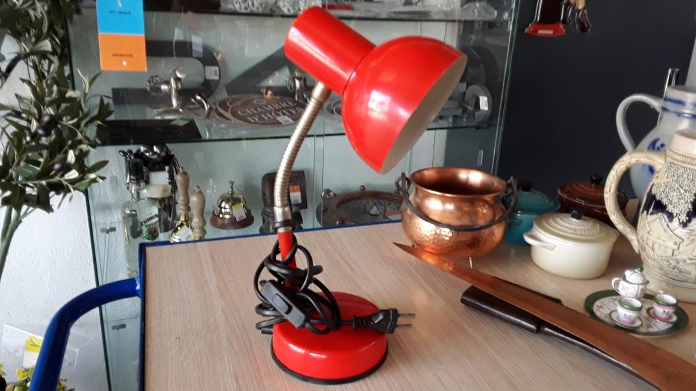 LAMPE VINTAGE ORANGE