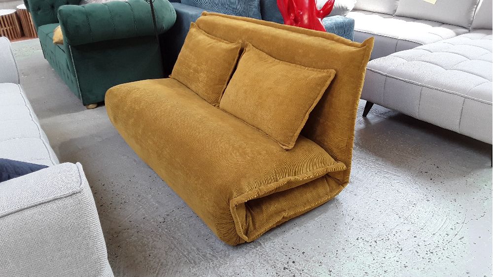 BANQUETTE CONVERTIBLE MOUTARDE