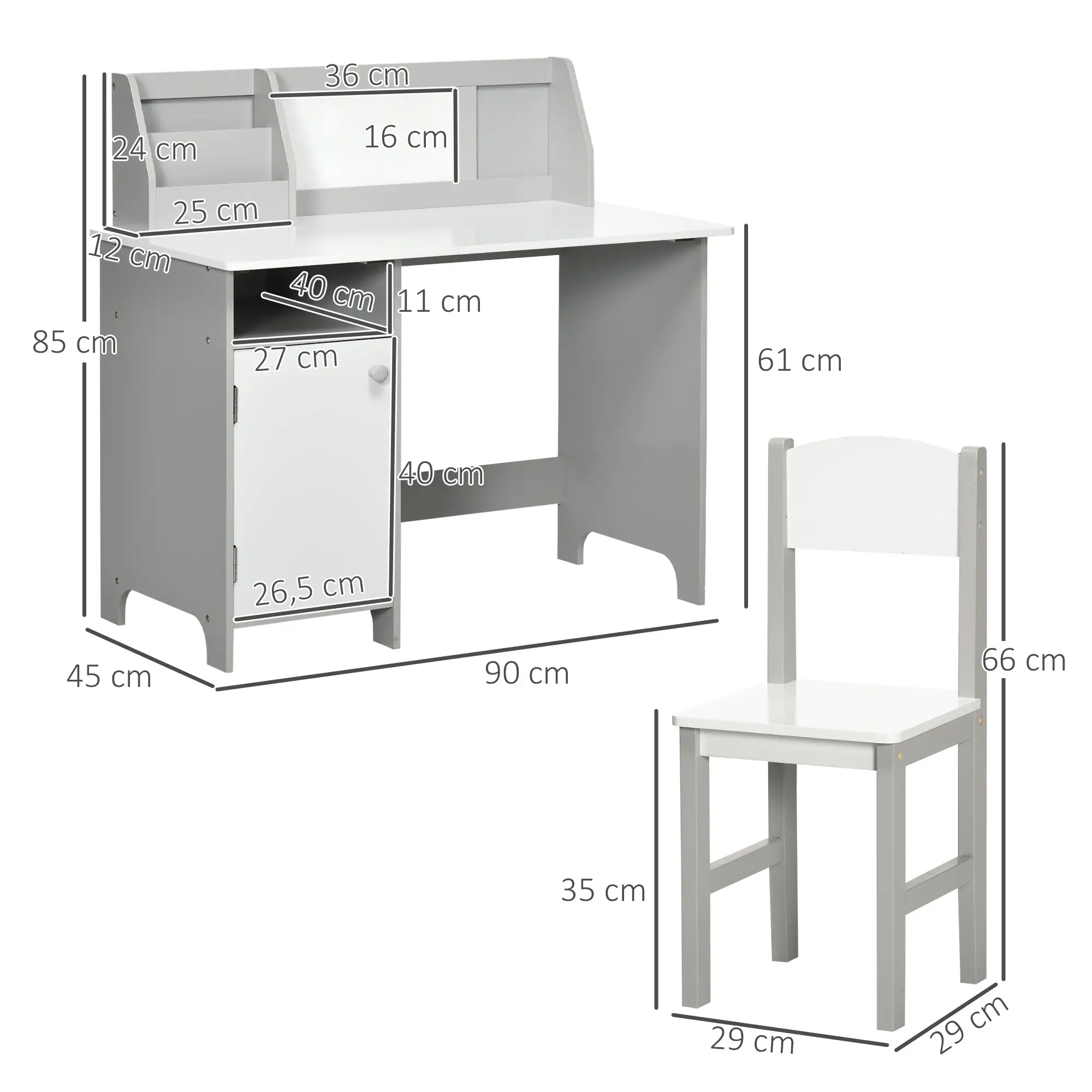 ENSEMBLE TABLE ET CHAISE POUR ENFANT AVEC TABLEAU BLANC - /NEUF DESTOCK