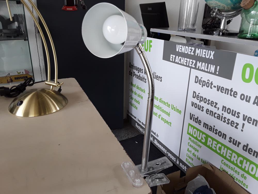 LAMPE DE BUREAU À PINCE