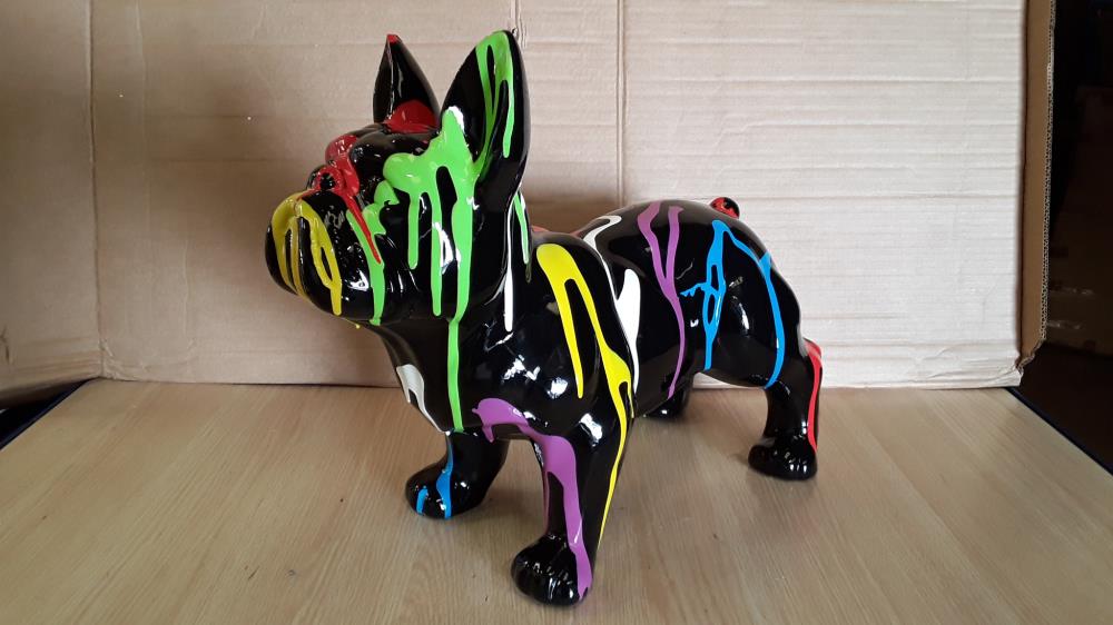 STATUE BOULEDOGUE 4 PATTES MM