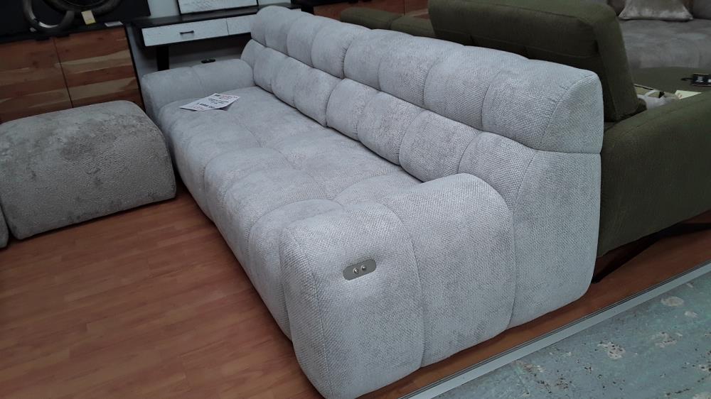 CANAPE COCOON EDEN 17 GRIS CLAIR /DESTOCKAGE 