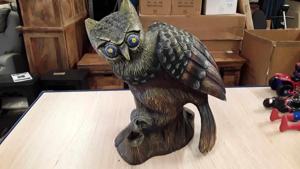 STATUE CHOUETTE 