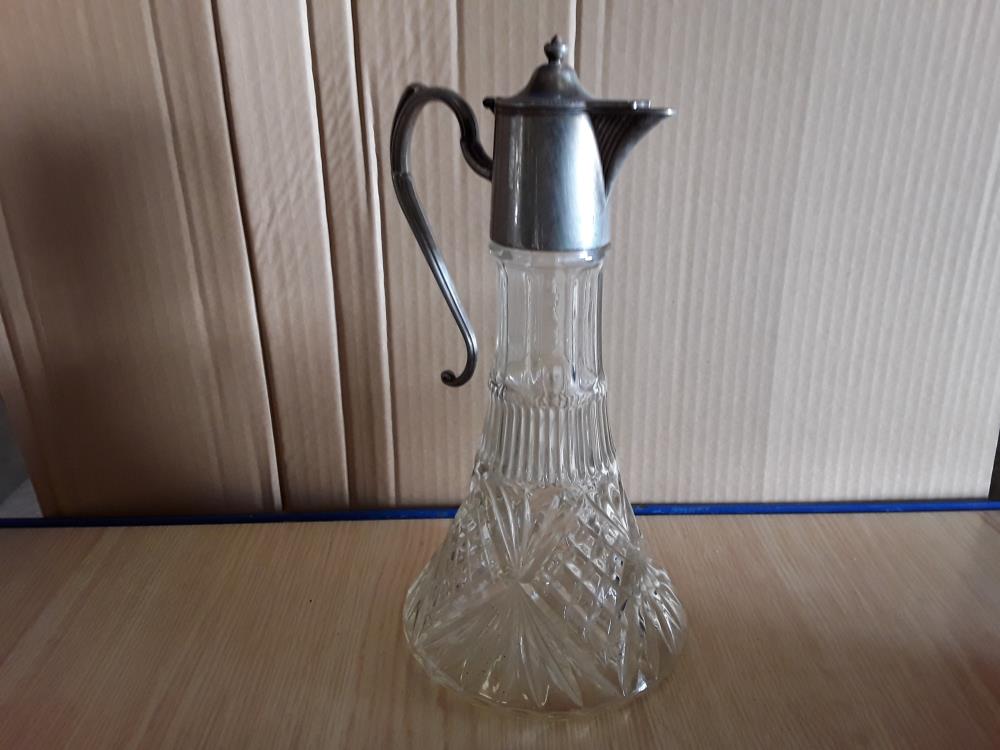 CARAFE VERRE ETAIN
