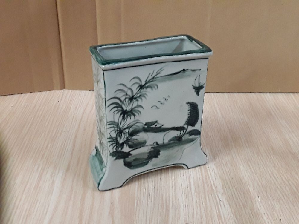 VASE RECTANGULAIRE PM STYLE CHINOIS