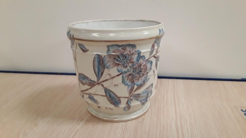 CACHE POT DECOR FLEUR