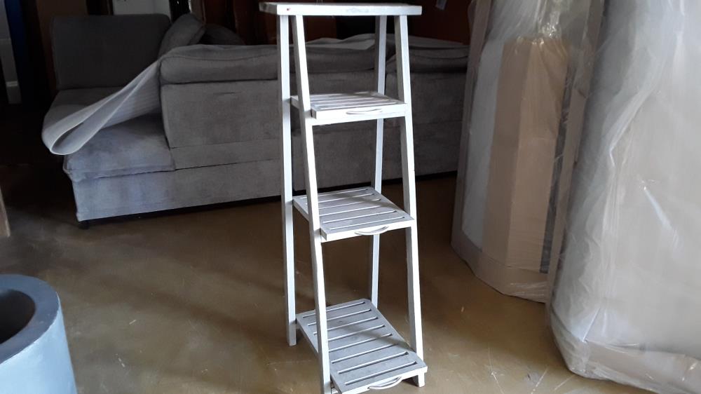 ETAGERE GRISE 3 ÉTAGES 